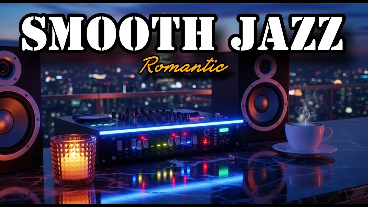 Romantic Evening Jazz 💕 Soft Lounge Instrumentals for Dinner & Relaxation Nights