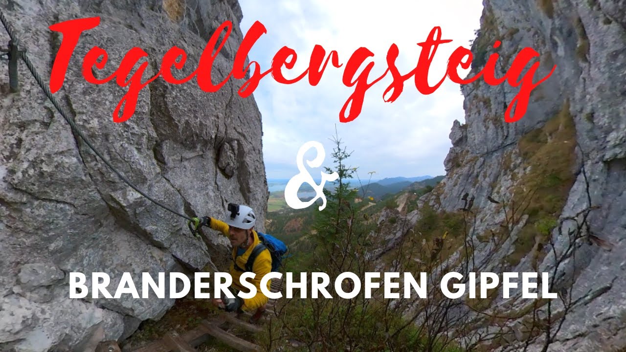 Tegelberg Klettersteig & Branderschofen Gipfel