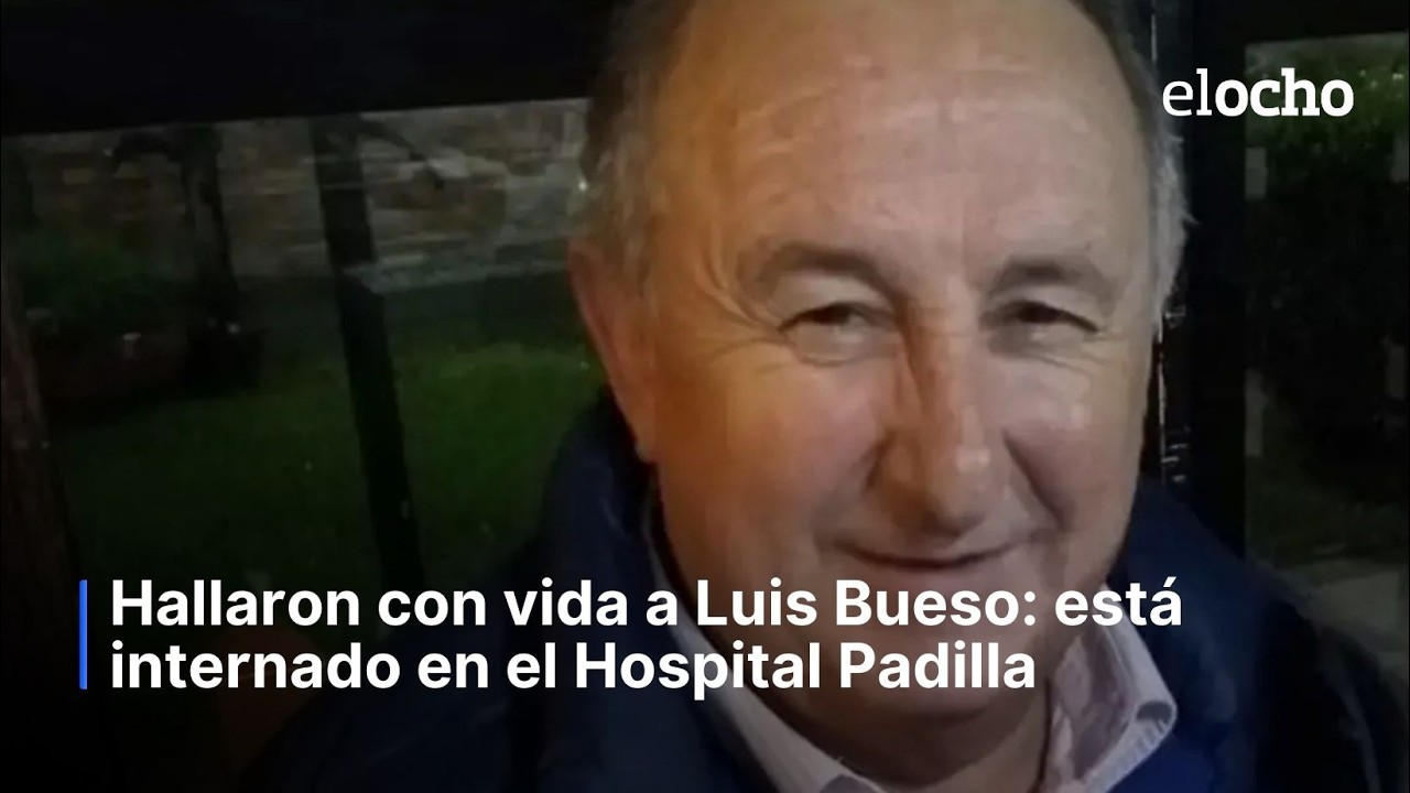 HALLARON CON VIDA A LUIS BUESO