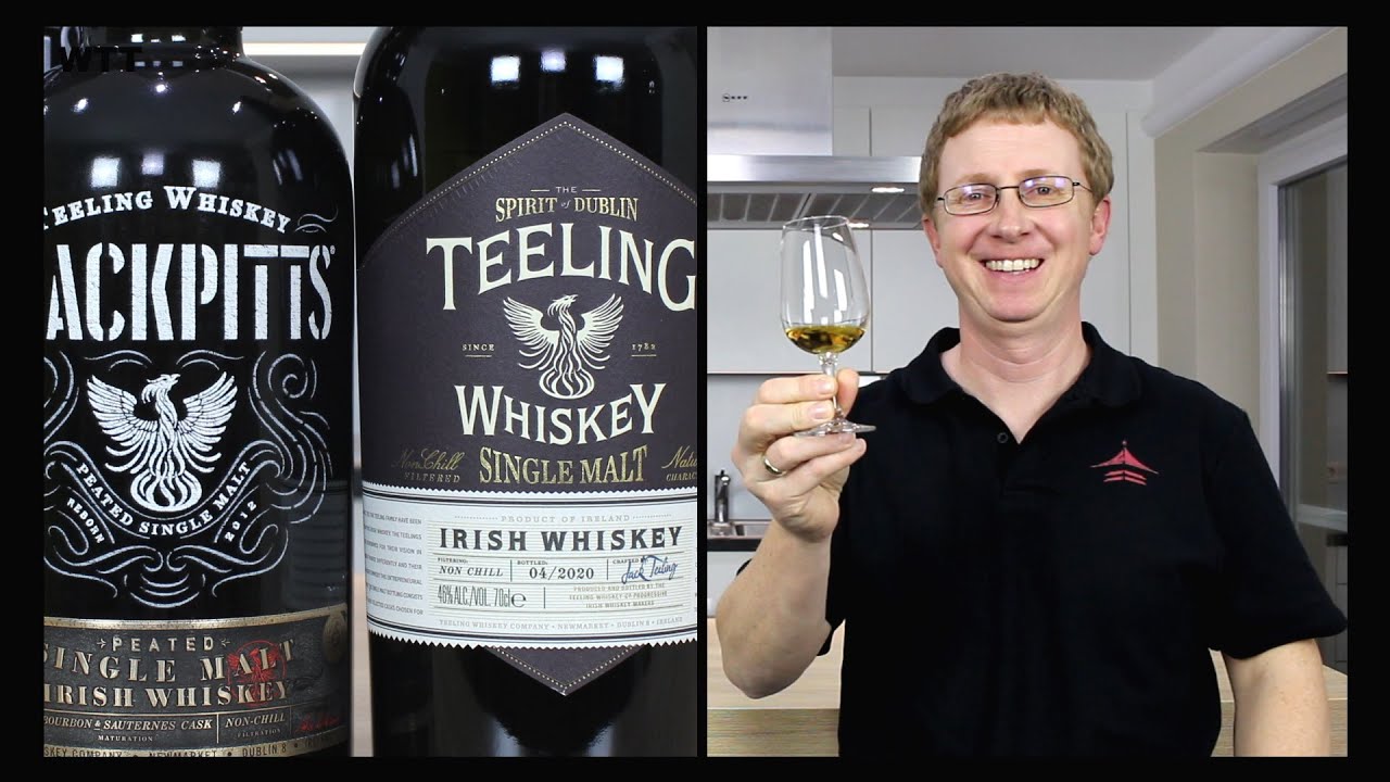 Teeling - Single Malt 46 % Vol. vs. Blackpitts peated Single Malt 46 % Vol.