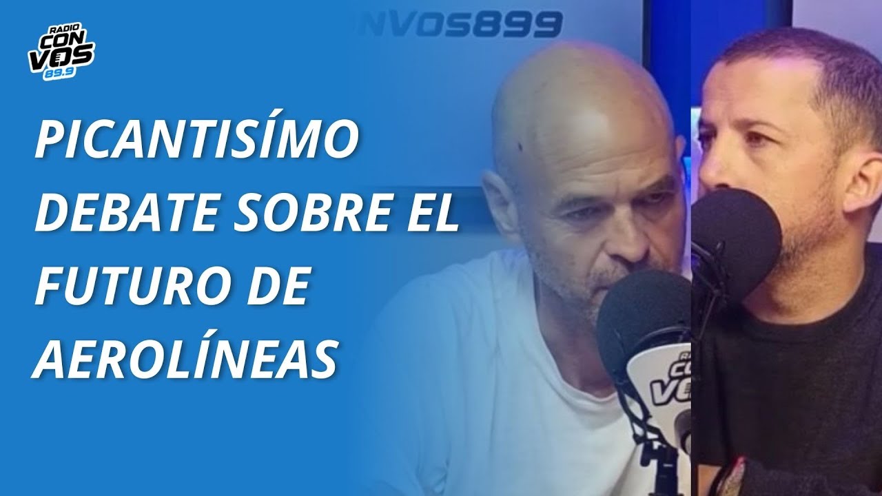 Guillermo Dietrich y  Carlos Figueroa debatieron sobre el destino de Aerolíneas Argentinas