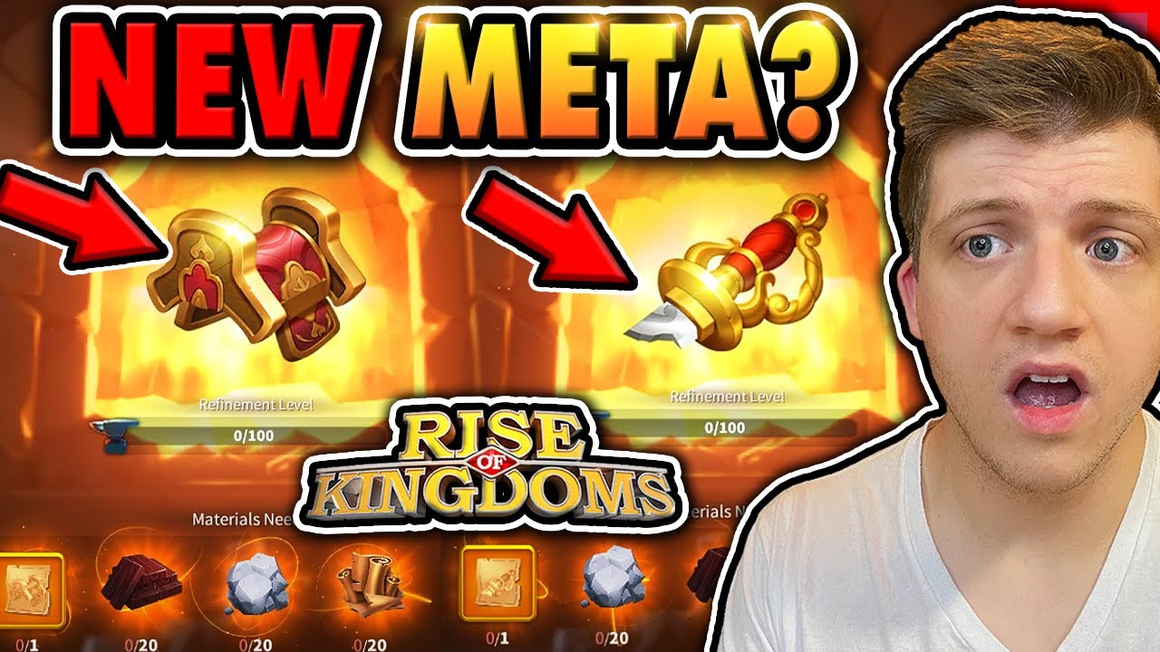 New Accessories REVEALED & HUGE Crystal Tech UPDATE! Rise of Kingdoms