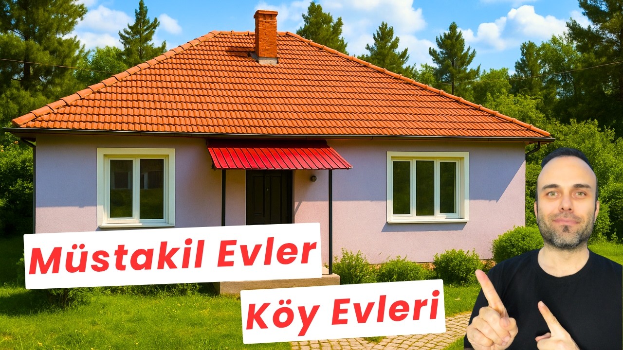 Satılık Müstakil Evler, Bahçeli Köy Evleri | 2025'te Ev Fiyatları