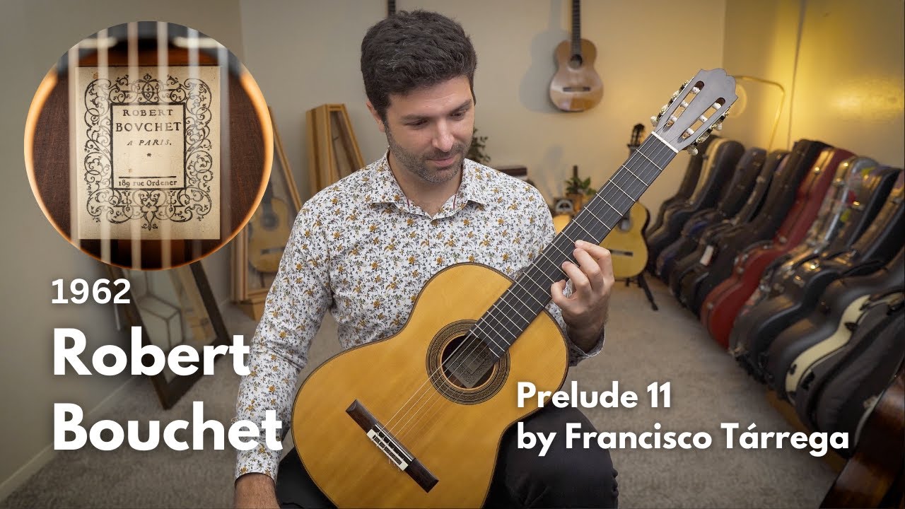 A few moments of bliss on one of the rarest guitars on earth...1962 Robert Bouchet