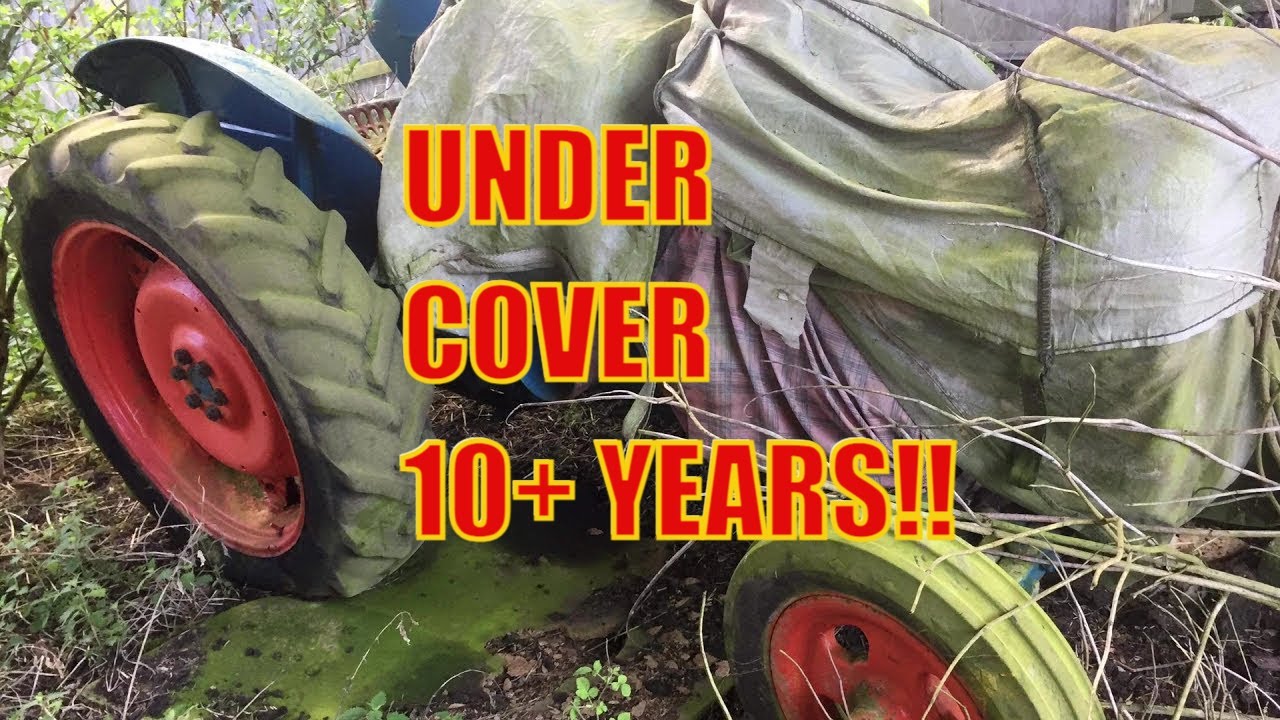 10+ years UNDERCOVER Fordson Super Major Barn Find!!  🚜 Will it run again ???