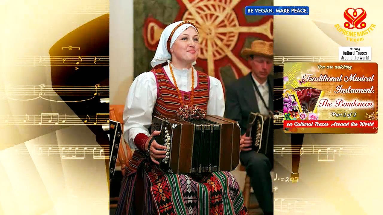1324 CTAW Traditional Music Instrument: The Bandoneon p2o2 6m