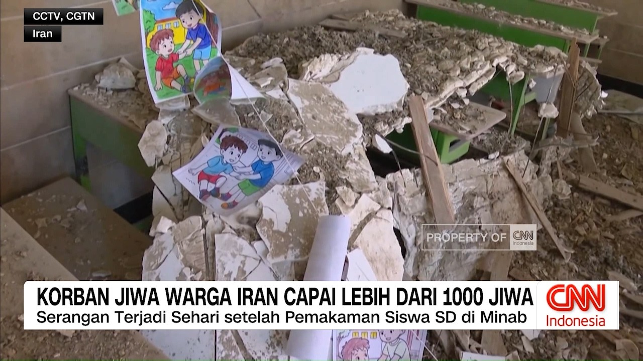 Korban Jiwa Warga Iran Capai Lebih dari 1.000 Jiwa