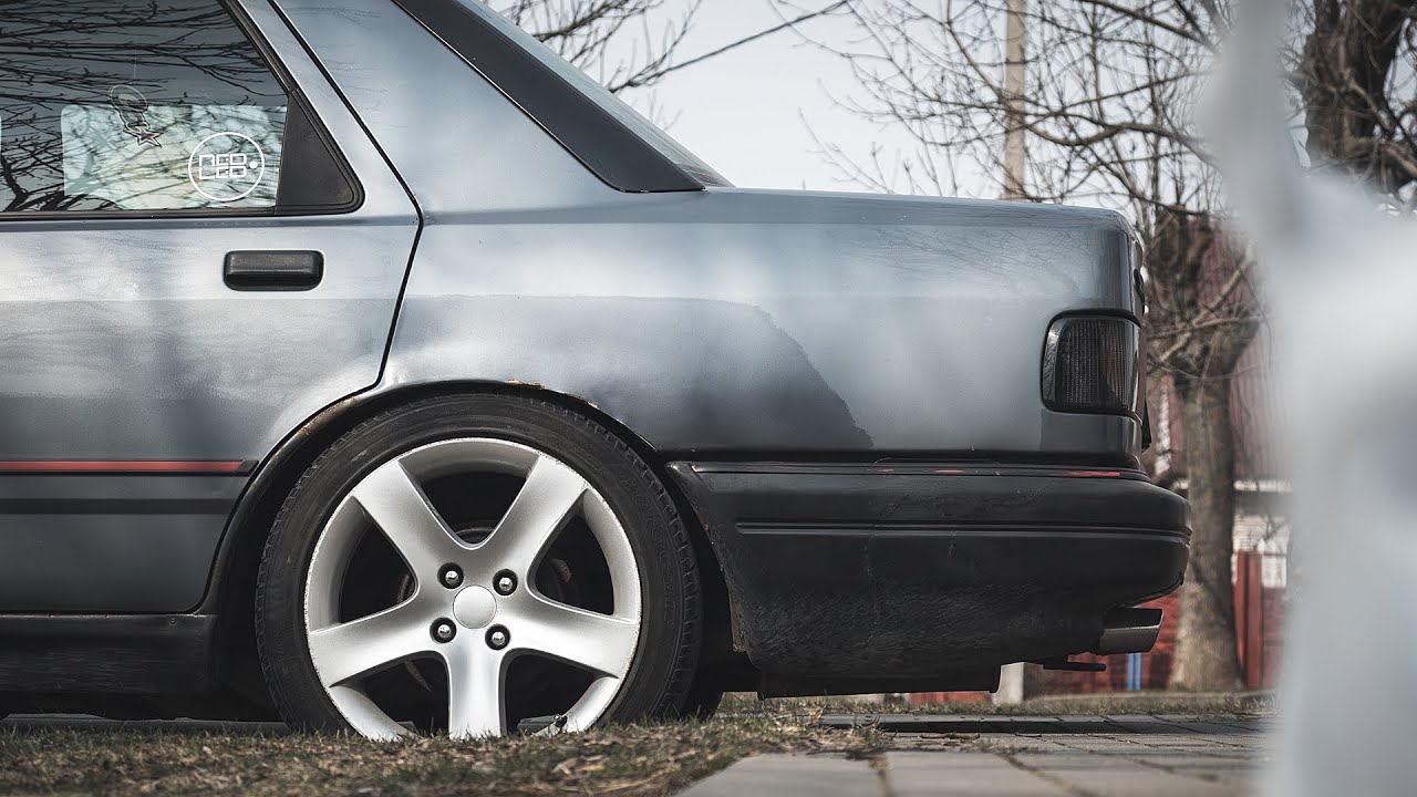 R17 Диски от Peugeot 308 на Ford Sierra 2.0