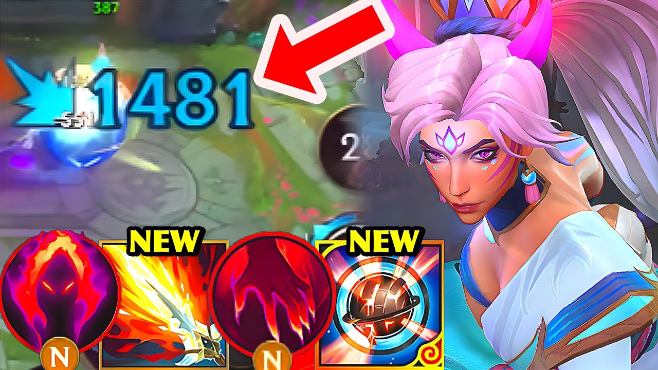 Wild Rift China Nidalee Jungle | NEW RUNE &times; NEW CHAMPION = AP NIDALEE IS TOO STRONG!? | Build Runes