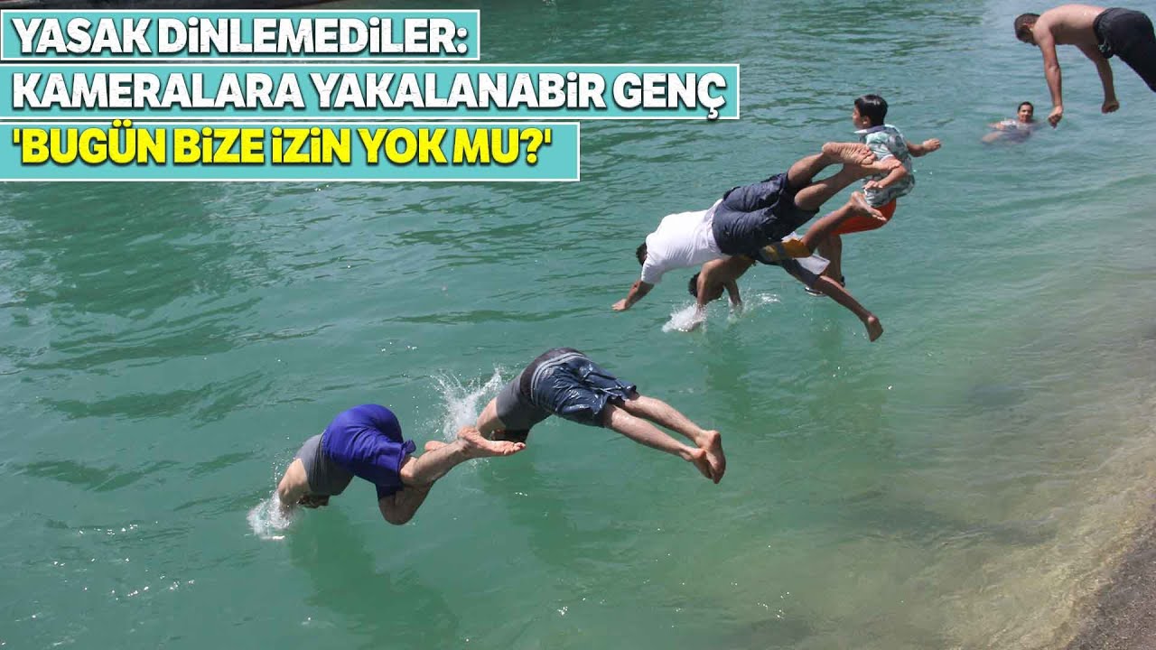 Adana'da 20 Yaş Altın Gençler Yasak Dinlemedi, Sulama Kanalında Girdi