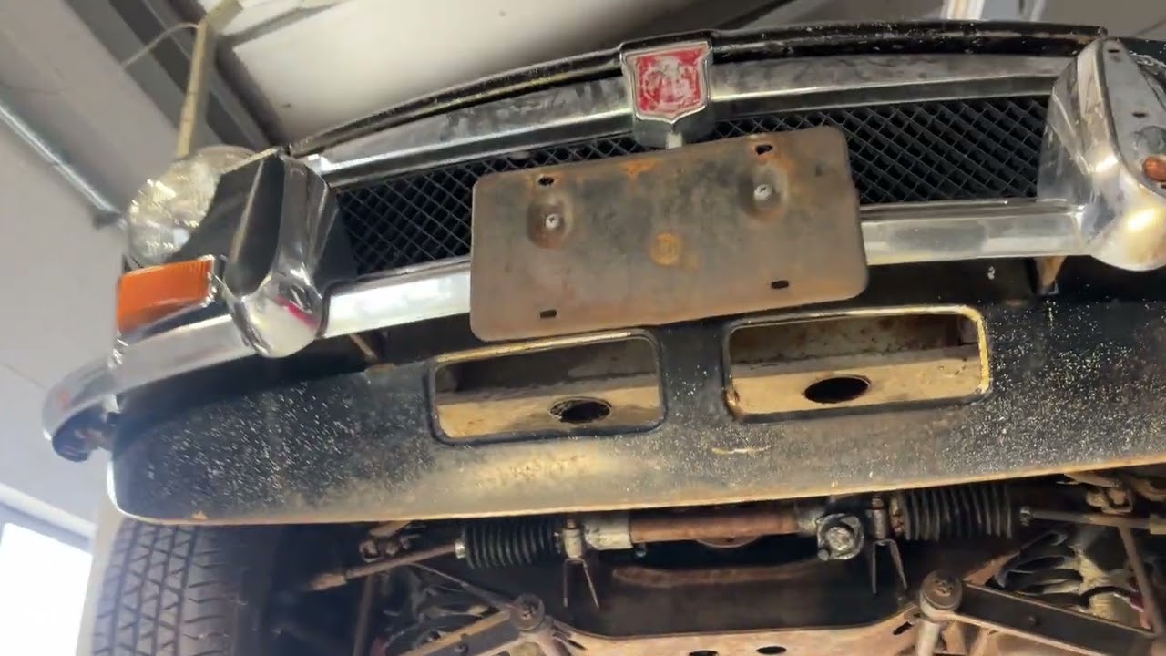 1973 MG MGB roadster | inspection pt3