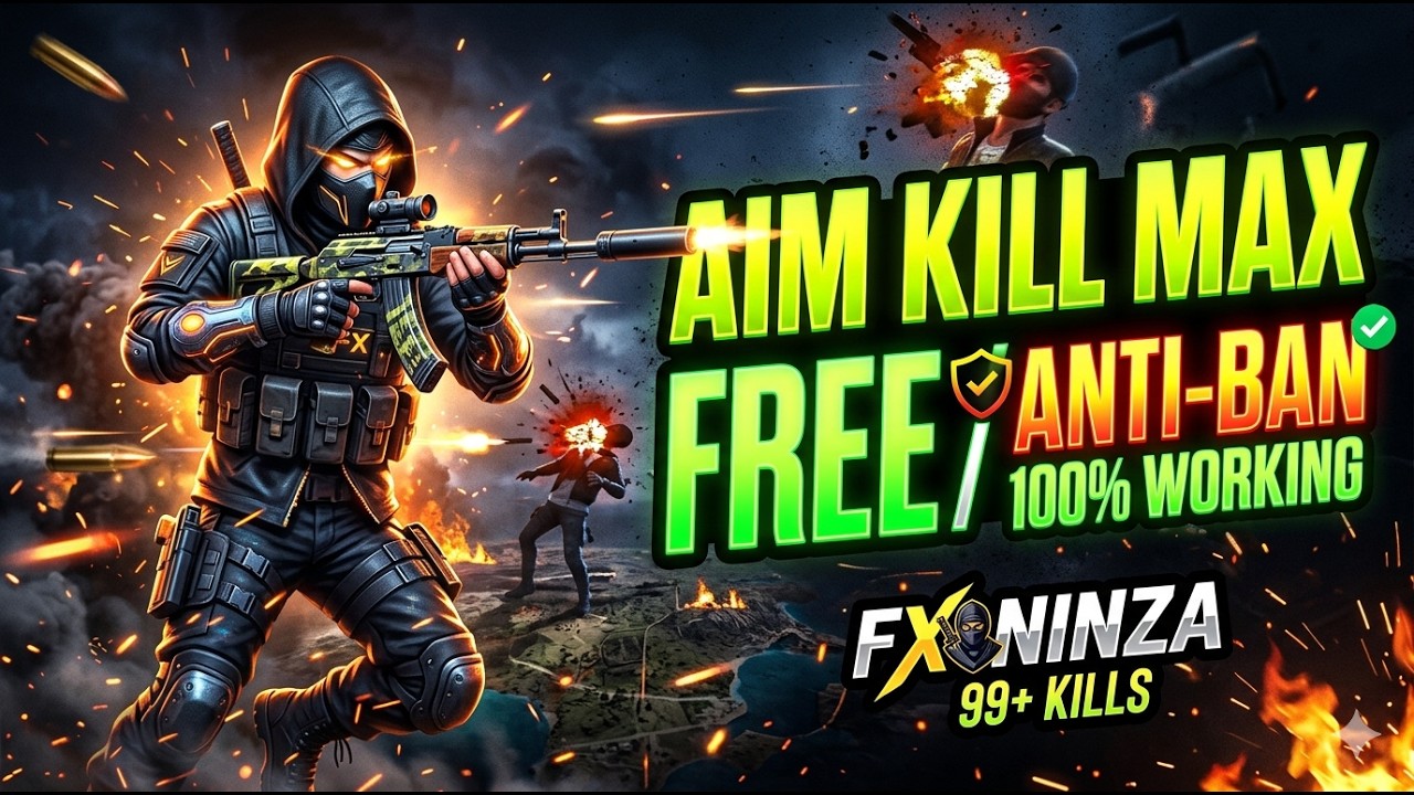 PC PANEL UPDATED OB53💻 SILENT AIM PANEL FOR FREE AIM FORCE FREE FIRE BETA | 100% SAFE AND ANTIBAN ✅