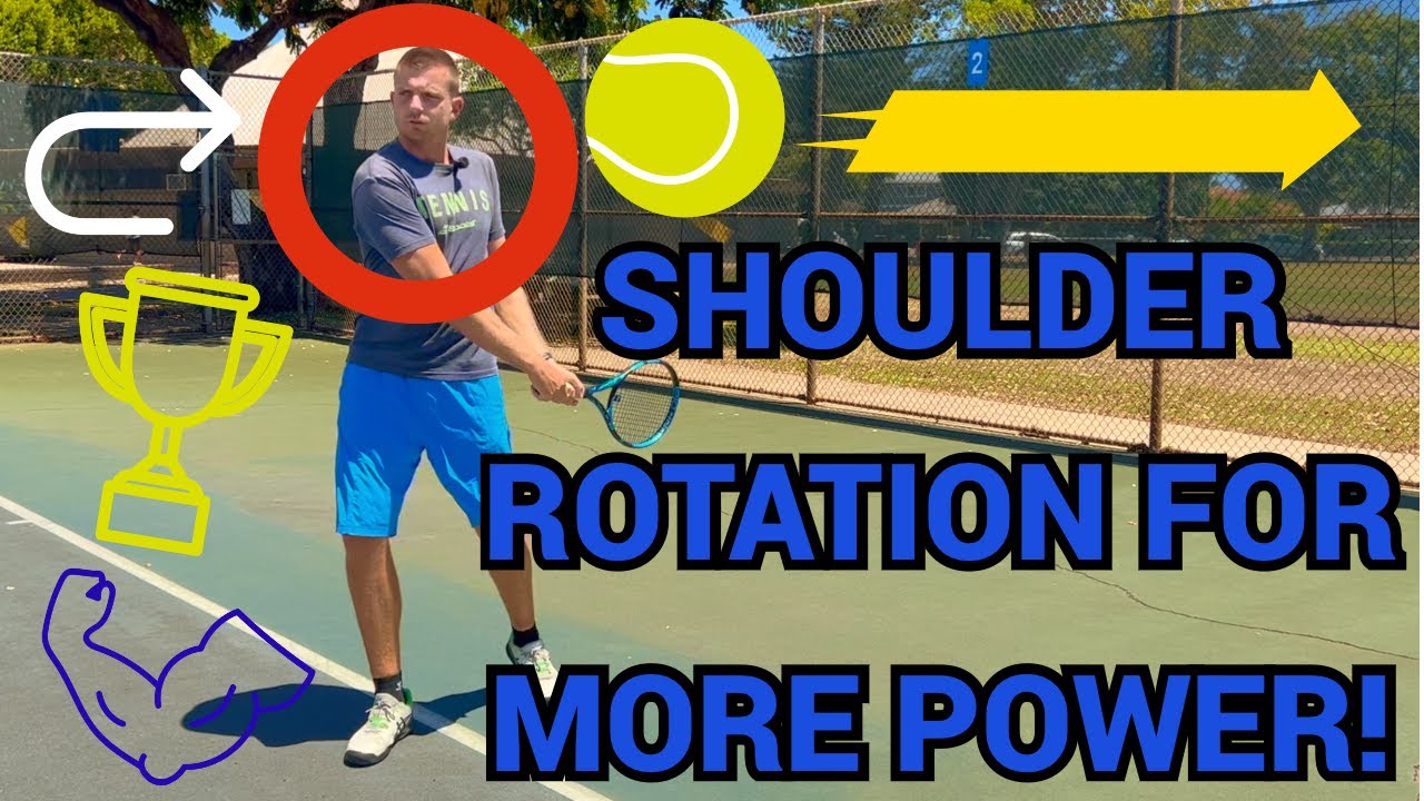 HOW TO USE UPPER BODY ROTATION TO HIT HARDER BACKHANDS