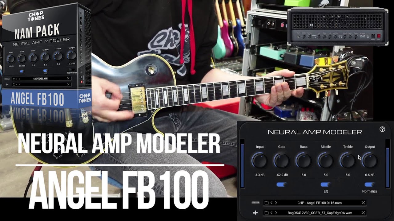 Neural Amp Modeler Pack | Angel FB100 | Playthrough Demo (Engl Fireball 100)