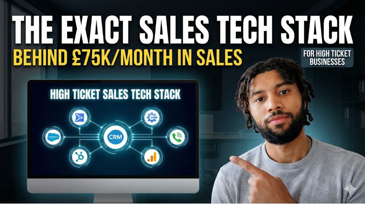 The Exact Sales Tech Stack Behind £75K/Month in Sales