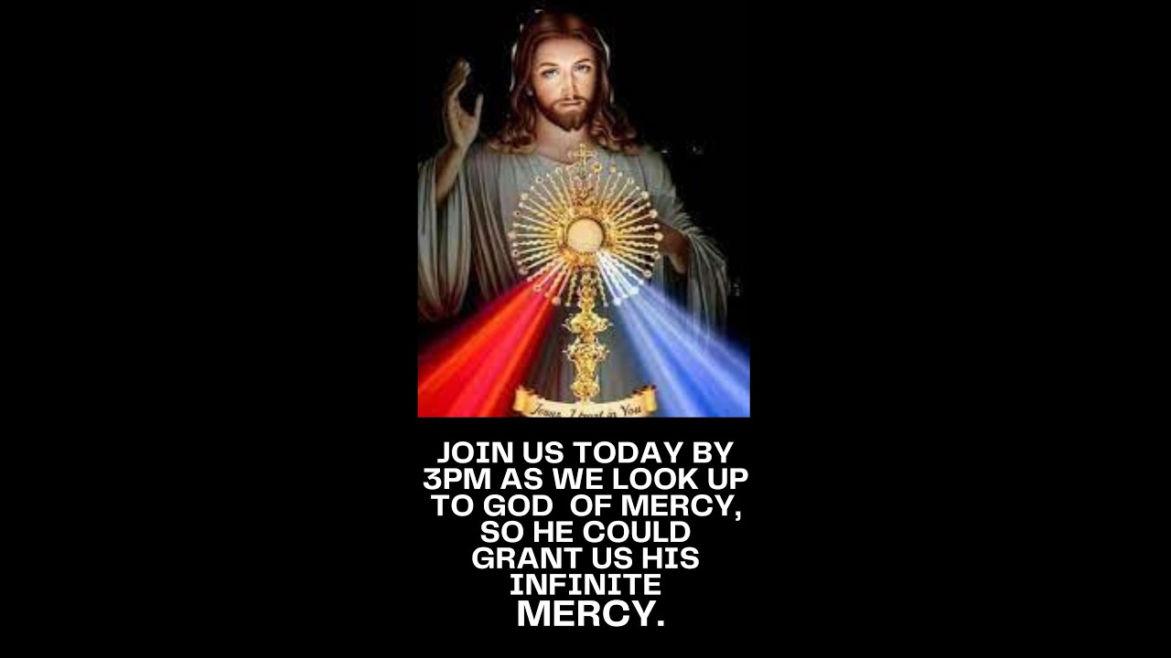 DIVINE MERCY WITH REV. FR. MARIO-DAVID DIBIE