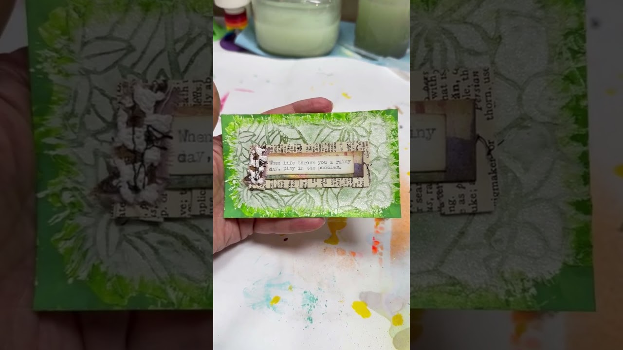 More Mini Art from Nina Fickett!!