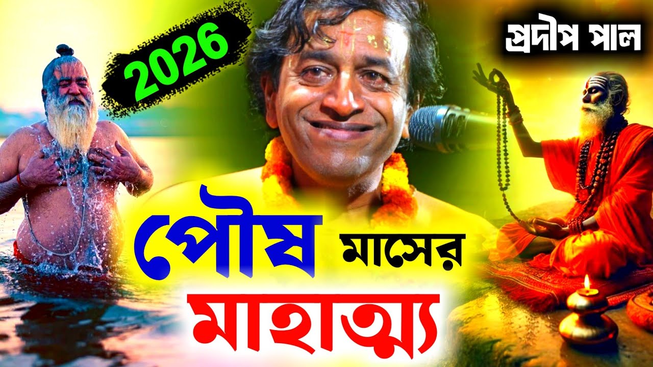 পৌষ মাসের মাহাত্ম্য প্রদীপ পাল [প্রদীপ পাল কীর্তন পৌষ মাস স্পেশাল][Pradip Pal Kirtan 2026][Poush Mas