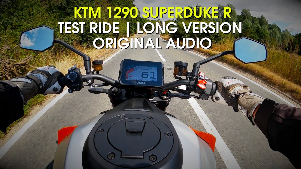 KTM 1290 Superduke R Test Ride | Long Version | Original Audio