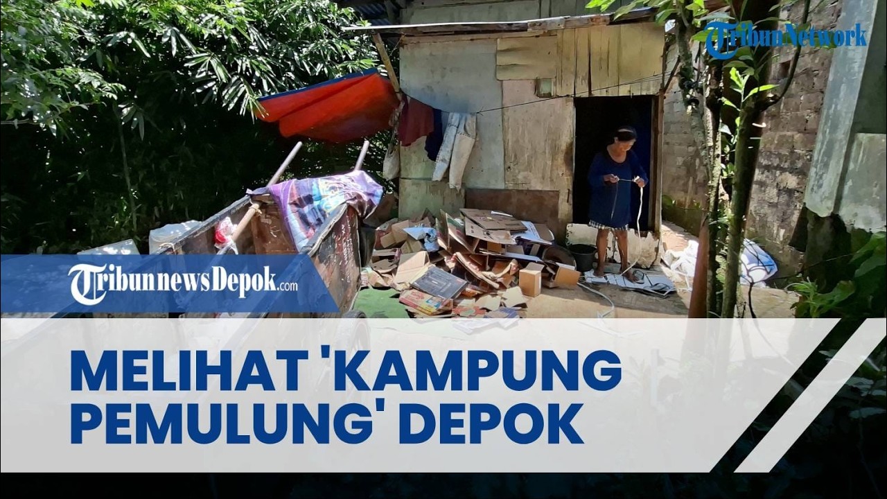Mengenal ‘Kampung Pemulung’ Depok, Tempat Ratusan Keluarga Bergantung Hidup pada Barang Bekas