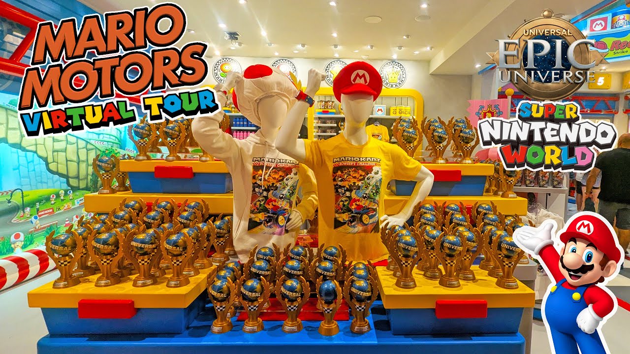 Inside Mario Motors in Super Nintendo World at Universal Epic Universe (Sep 2025) [4K]