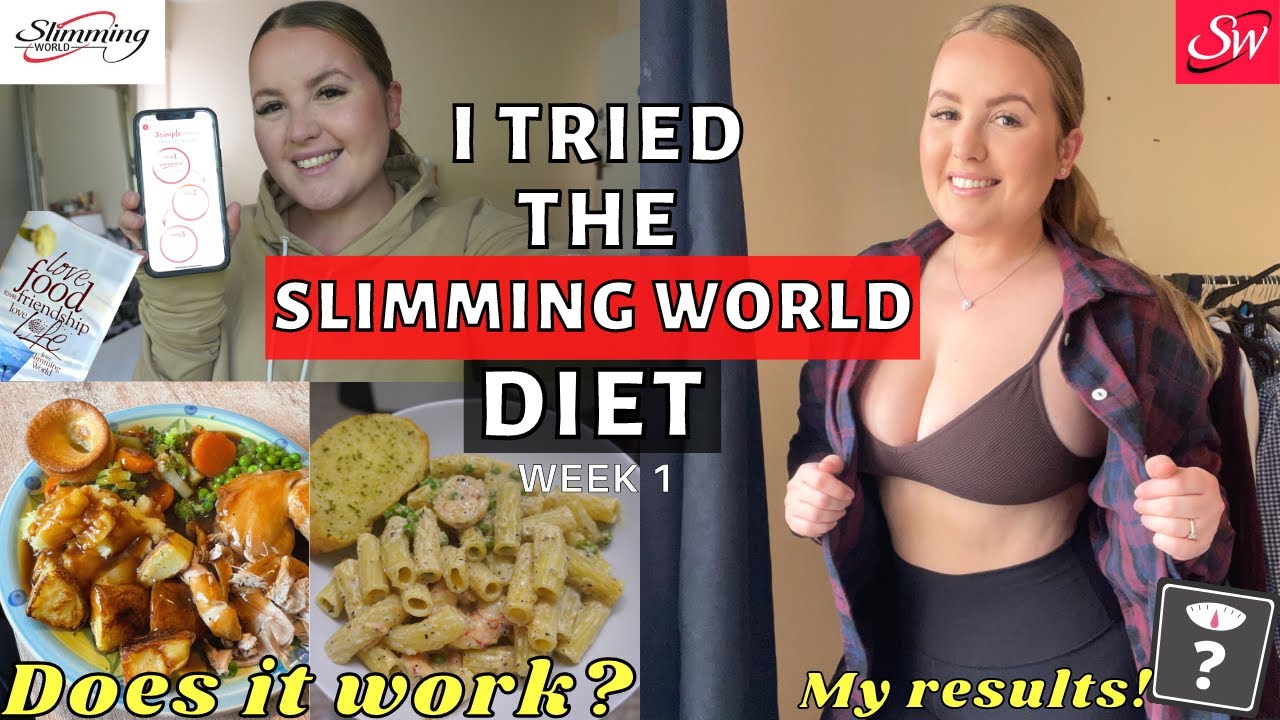 I tried the SLIMMING WORLD DIET *WOW* Does it work? Week 1 results