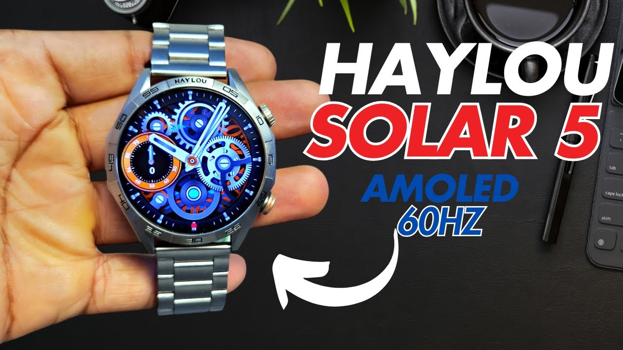 Haylou Solar 5: El smartwatch barato que sorprende | Review Completo