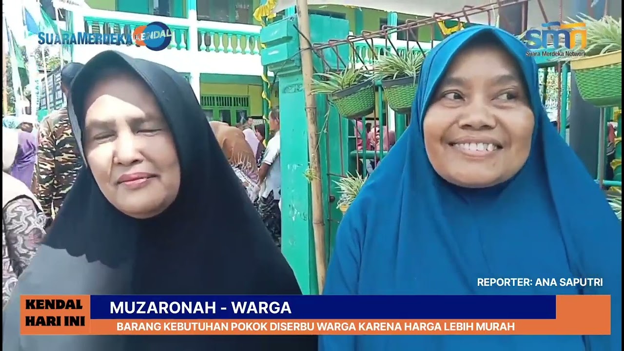 Pasar Murah, Barang Kebutuhan Pokok Diserbu Warga karena Harga Lebih Murah