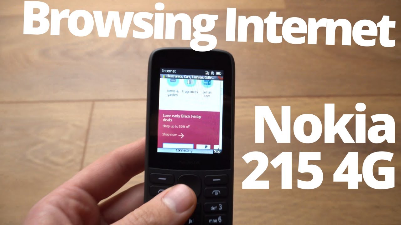 Nokia 215 4G - Internet Web Browser , Facebook & Youtube on Nokia mobile Phones