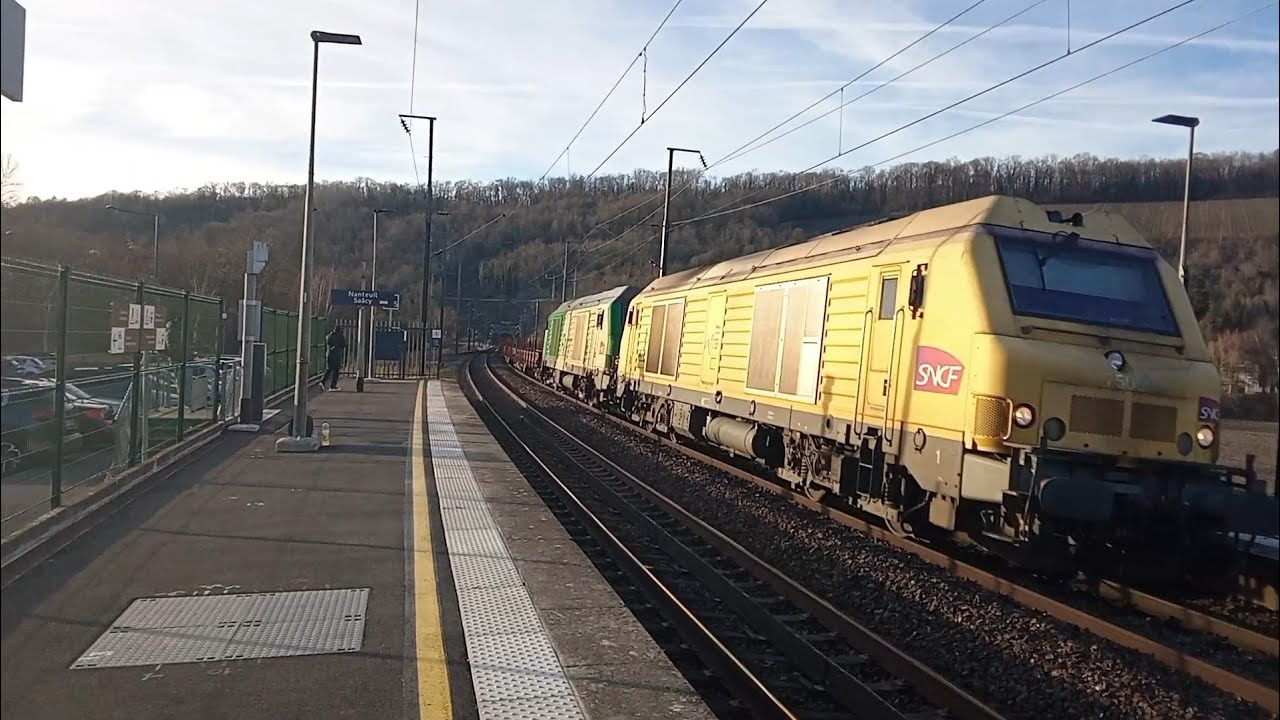 ( Transilien P) : 75095 & 065 en cv Infra FRET SNCF + plats et Double Sifflets merci beaucoup 