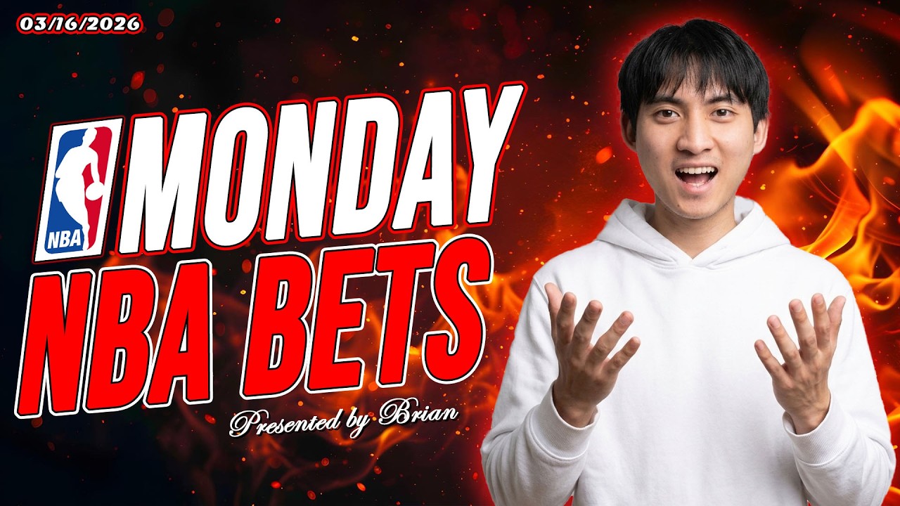 (8-2 RUN🔥) NBA PICKS TODAY | MONDAY | 03/16/26 | FREE NBA Best Bets, Player Props, & Predictions