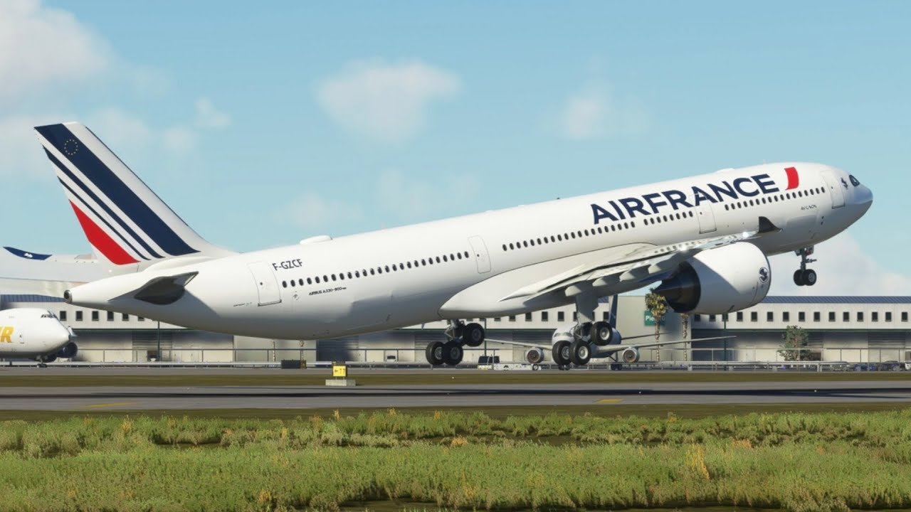 Plane Crash After Landing - | American Airline A380 - New York Airport  #avaition #msfs2024