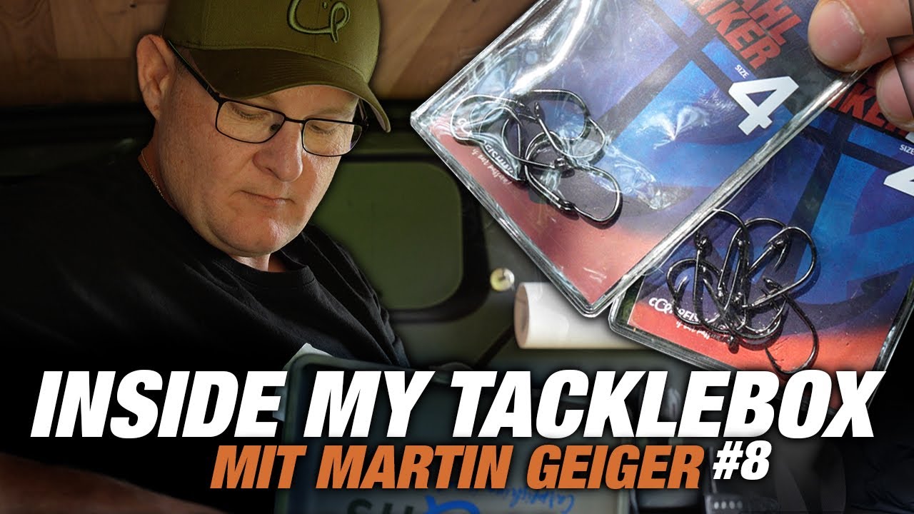 Inside my Tacklebox - #8 🧳 | mit Boilie-Mitarbeiter bei P.R. Baits - Martin Geiger | Stahlbivvy  🚌