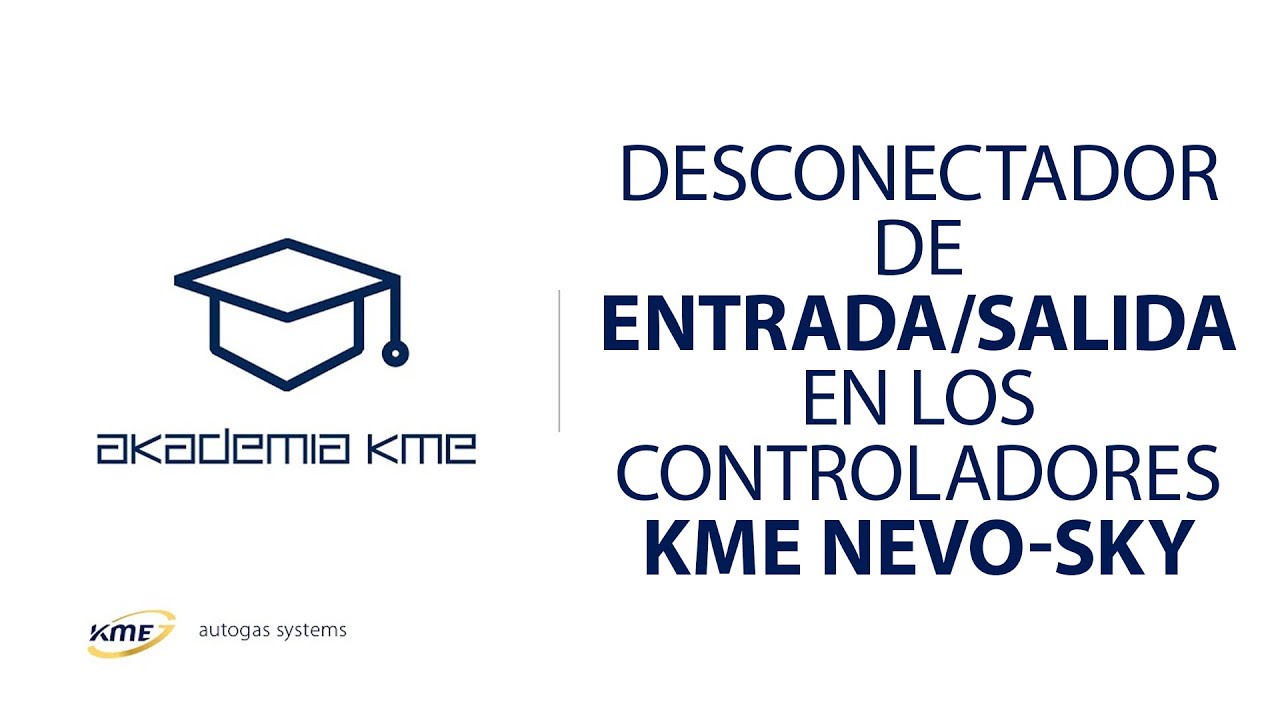 Desconectador de Entrada/Salida en los Controladores KME NEVO-SKY