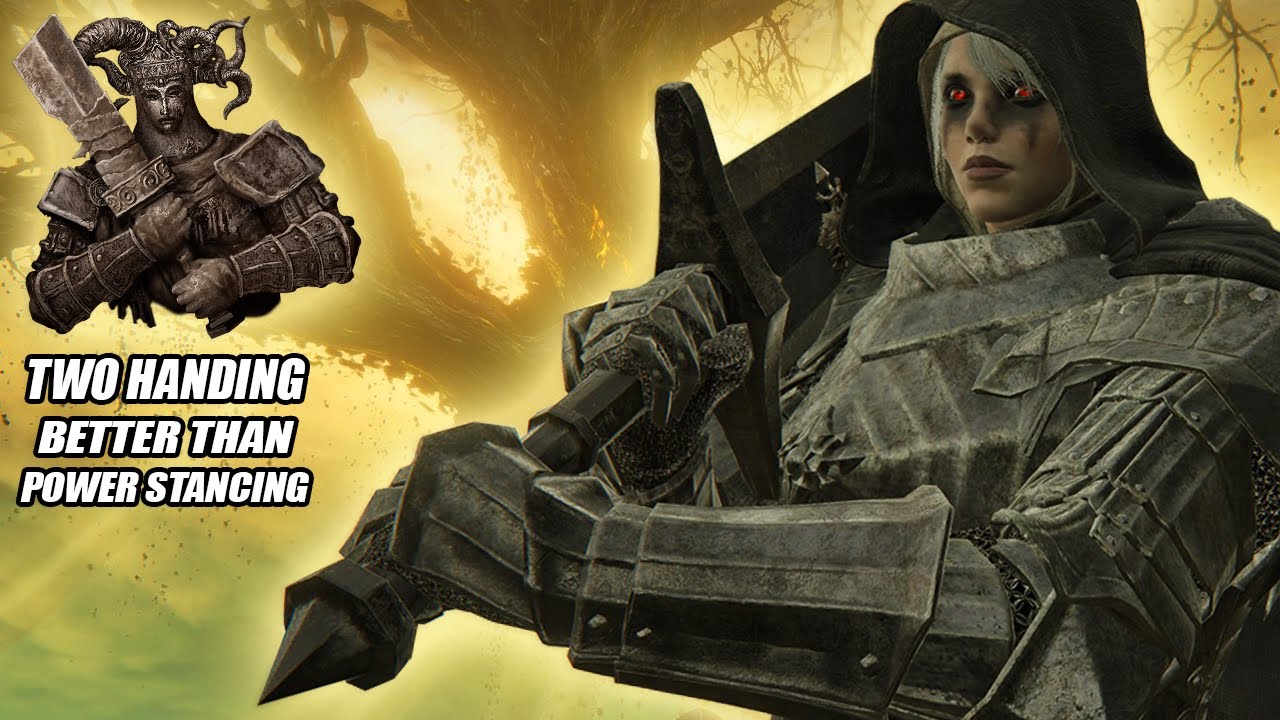 Why I Prefer TWO HANDING Weapons in Elden Ring