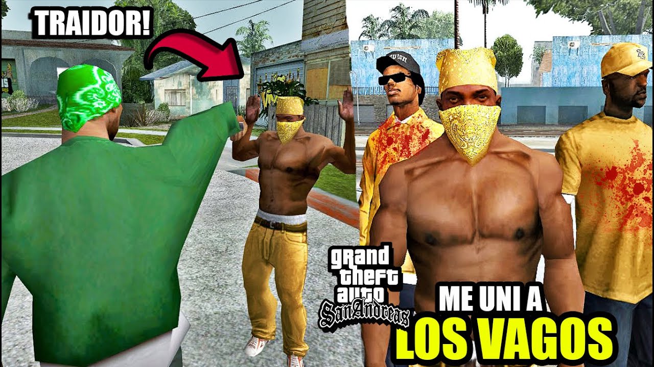 Nunca CONVIERTAS a CJ en LOS VAGOS En El GTA San Andreas! Creepypasta Loquendo 2022