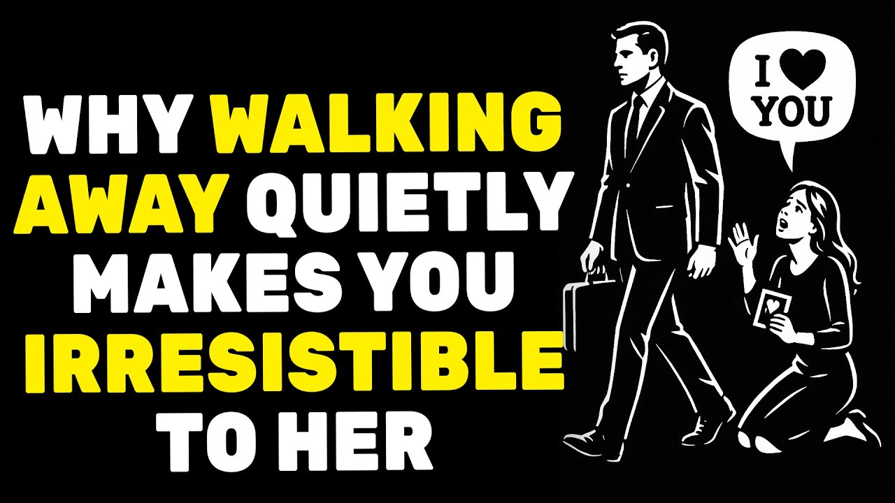 Why Walking Away Quietly Makes You Irresistible to Her | Stoic Wisdom