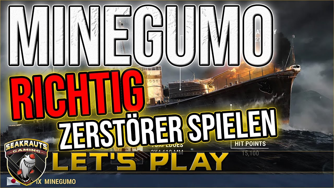 ⛵ MINEGUMO 🧭 Vollkommen unterschätzt, dieser Zerstörer rockt! #worldofwarships #wows #warships