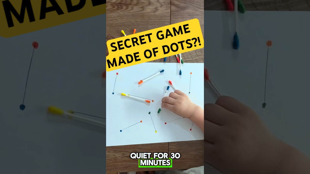 DIY Color Match Game for Kids | Screen-Free Learning Fun #DIYKidsActivity #kidslearningvideo