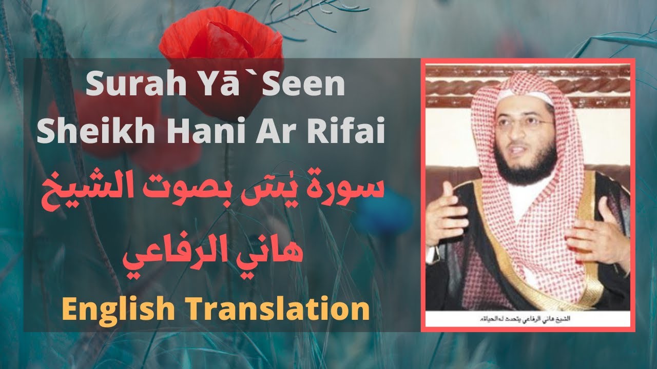 Surah Yasin By Hani Ar Rifai
