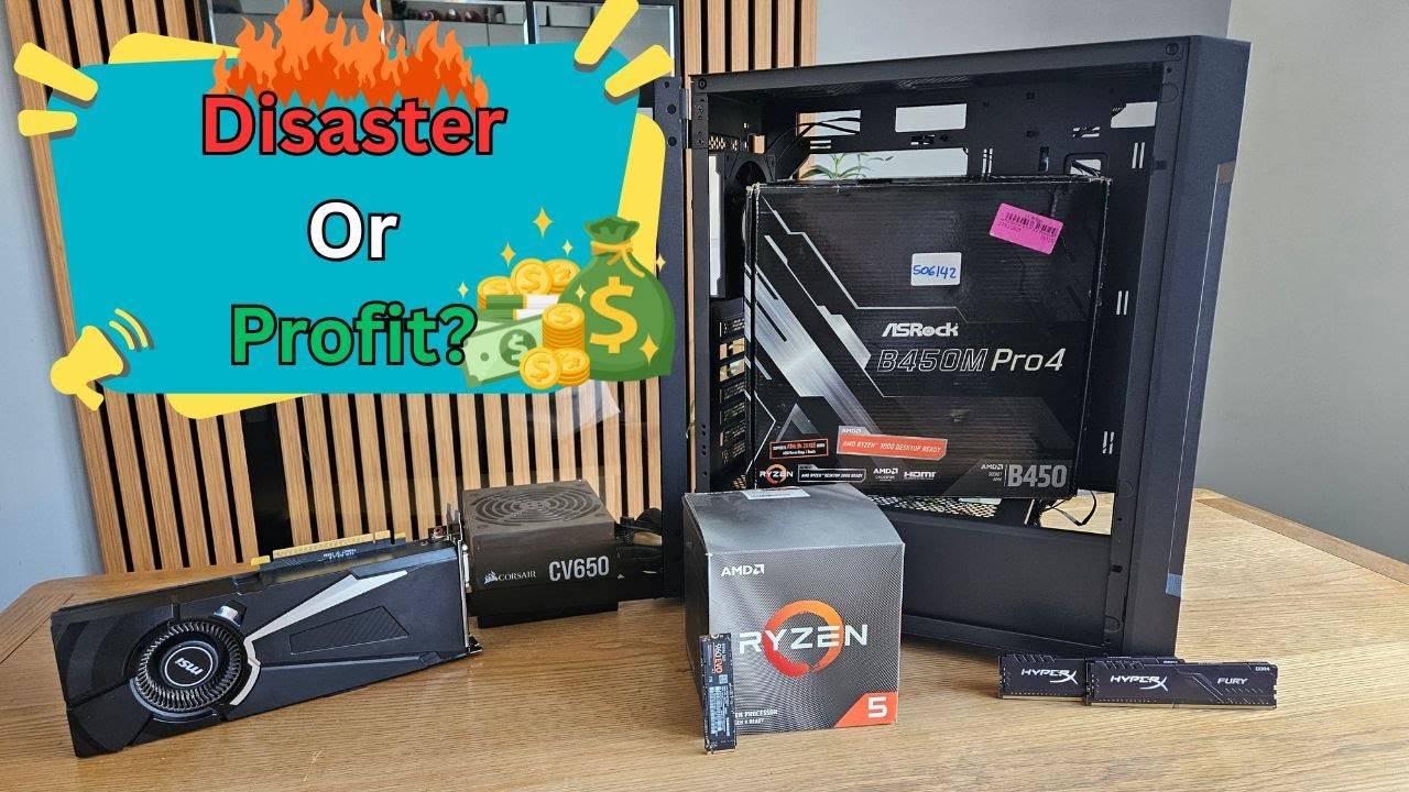 I Built a Gaming PC Using Only eBay Parts... Here Is What Happened
