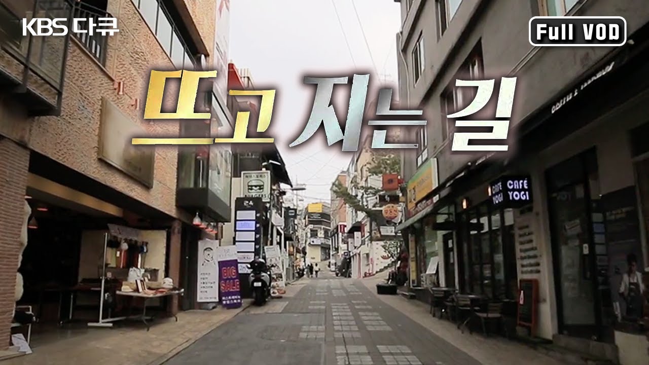 전국에 '~길', &lsquo;~리단길&rsquo;이란 명칭. 소위 잘나가던 길들이 빨리 뜨고, 지게 된 것일까? (KBS 20190418 방송)