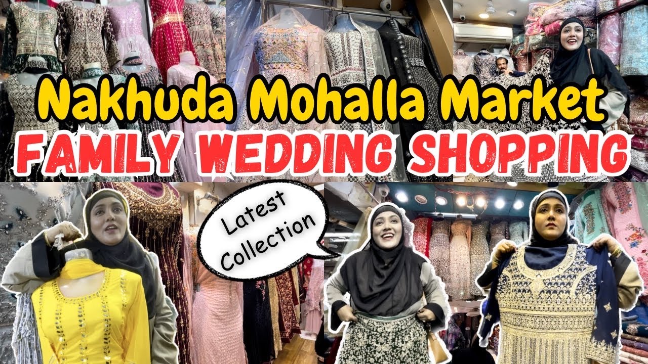 |•Family Wedding Shopping In Nakhuda Mohalla Market 2023•| Vlog. {AFREEN DASTARKHWAN}