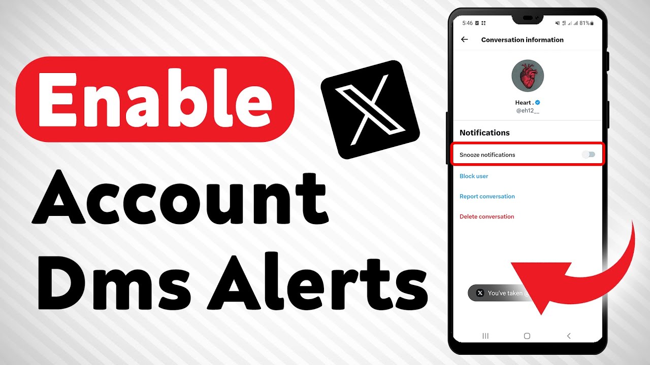 How To Enable Dms Notifications From An Account In X