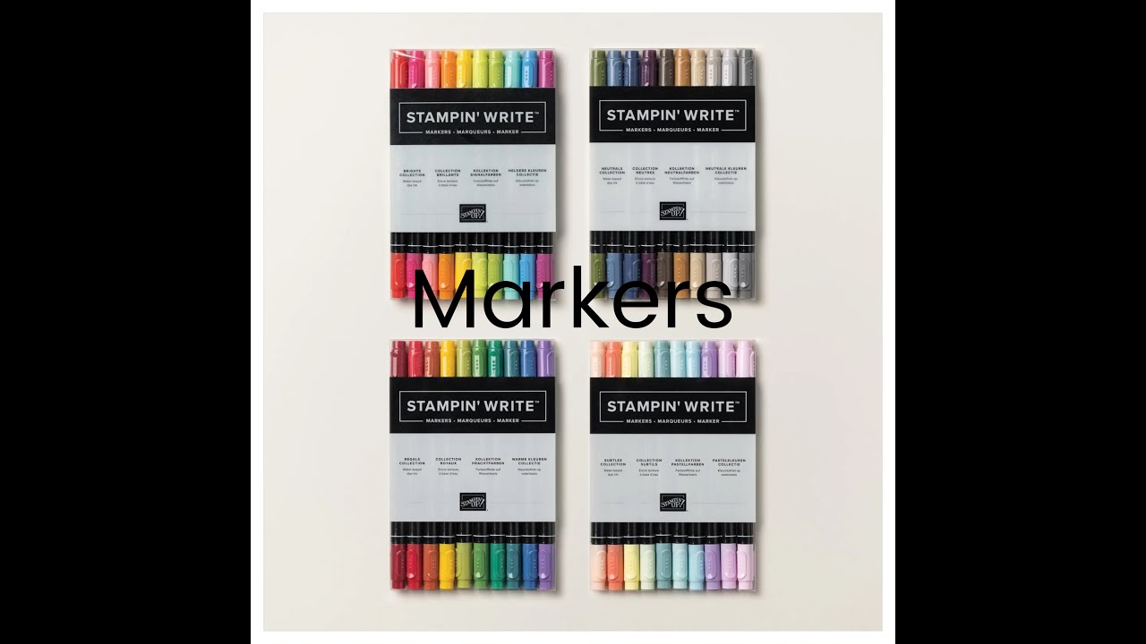 Craft Room Organization: How I store my markers and Stampin' Blends