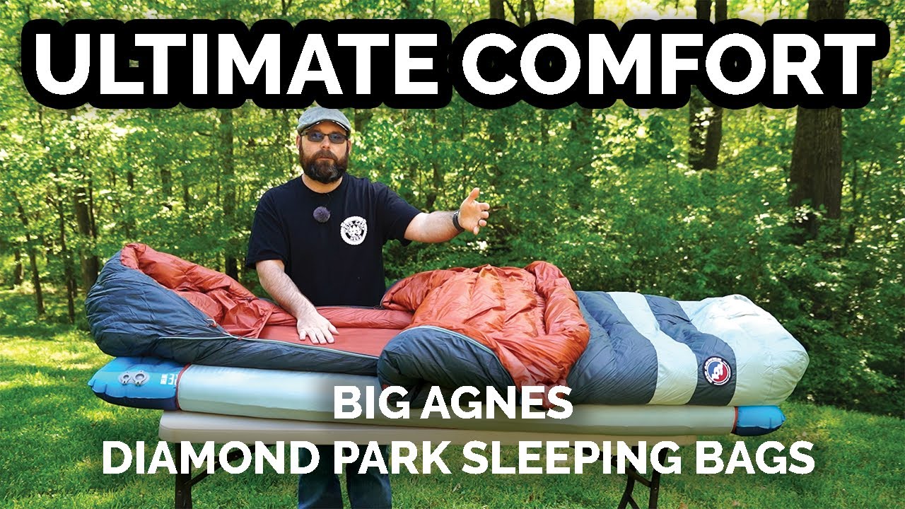 The Most Comfortable Sleeping Bag | Big Agnes Diamond Park | Motorcycle Camping Gear
