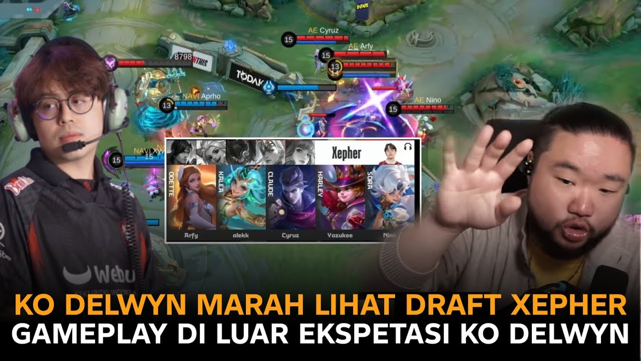KO DELWYN MARAH LIHAT COACH XEPHER PICK ODET, GAK NGERTI KEJENIUSAN COACH XEPHER