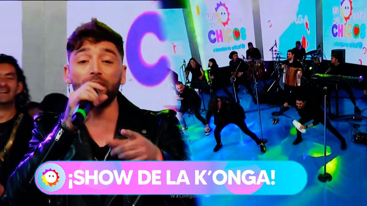 ¡Se armó la fiesta! La K'onga brindó un mini show en 