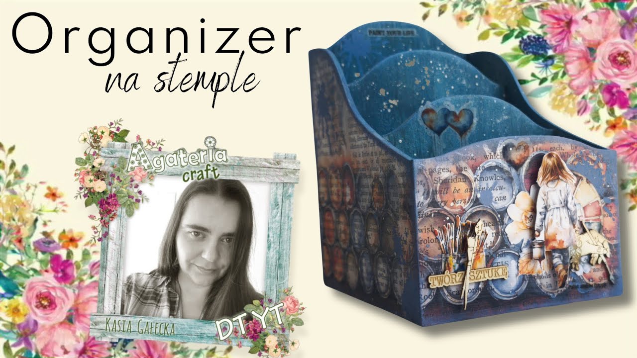 Organizer na stemple - tutorial