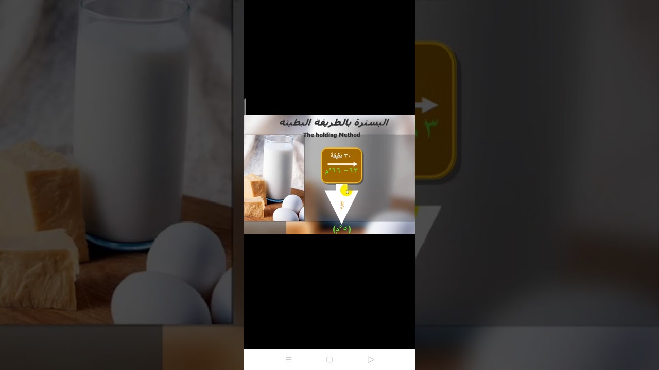 المعاملات الحراريه للبن